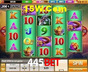 Biblioteca de slots populares na 445BET
