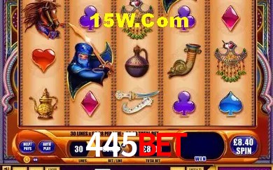Slots com jackpots e giros grátis na 445BET